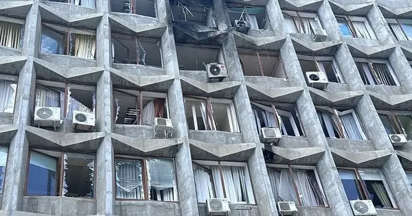 Росіяни дроном атакували будівлю Сумської ОВА