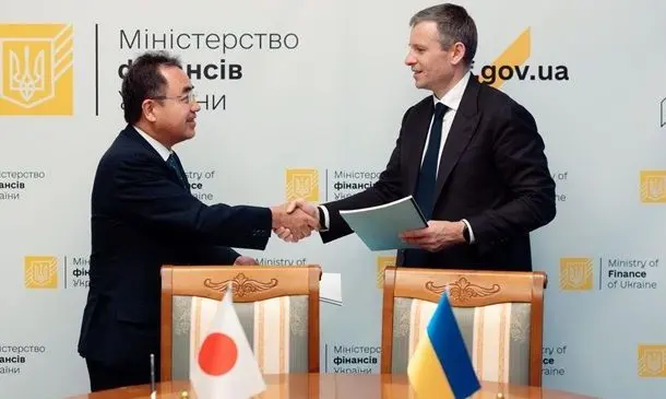 Украина и Япония подписали кредитное соглашение на 3 млрд долларов