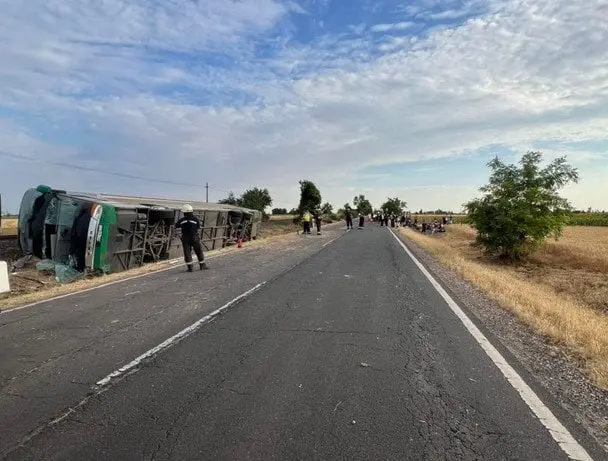 В Угорщині автобус з українським ансамблем потрапив у ДТП