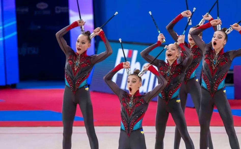 Історичне «золото»: юніорська збірна України вперше виграла чемпіонат світу з художньої гімнастики
