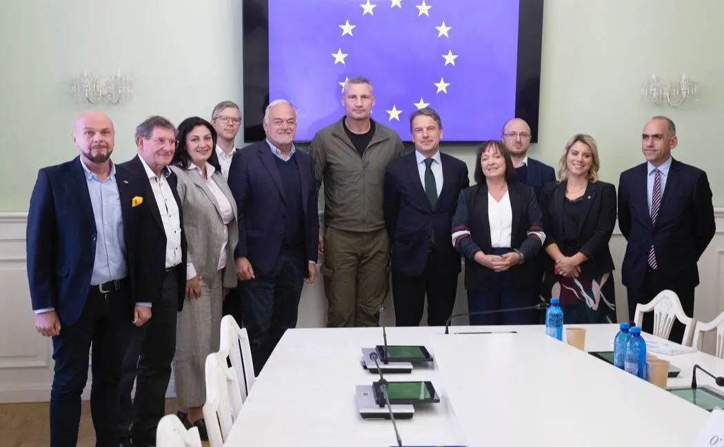 Кличко зустрівся з делегацією глав парламентських комітетів у європейських справах держав-членів ЄС