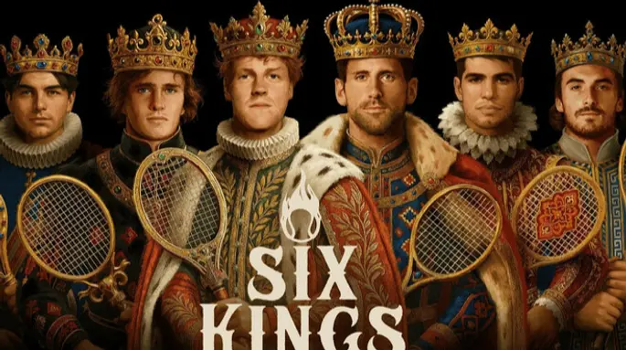 Визначилась сітка Six Kings Slam 2025: Сіннер зіграє з Циципасом, Джокович і Алькарас стартують із півфіналу