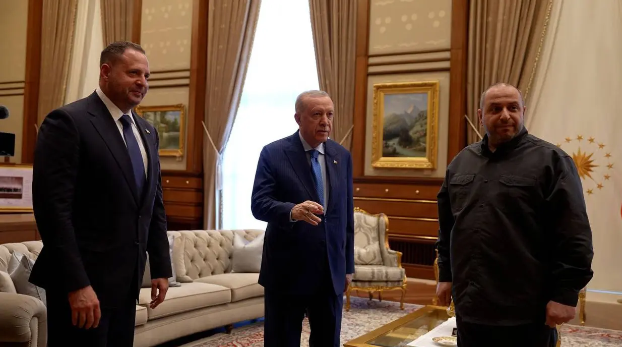 Ердоган прийняв Єрмака та Умєрова перед перемовинами України й РФ у Стамбулі