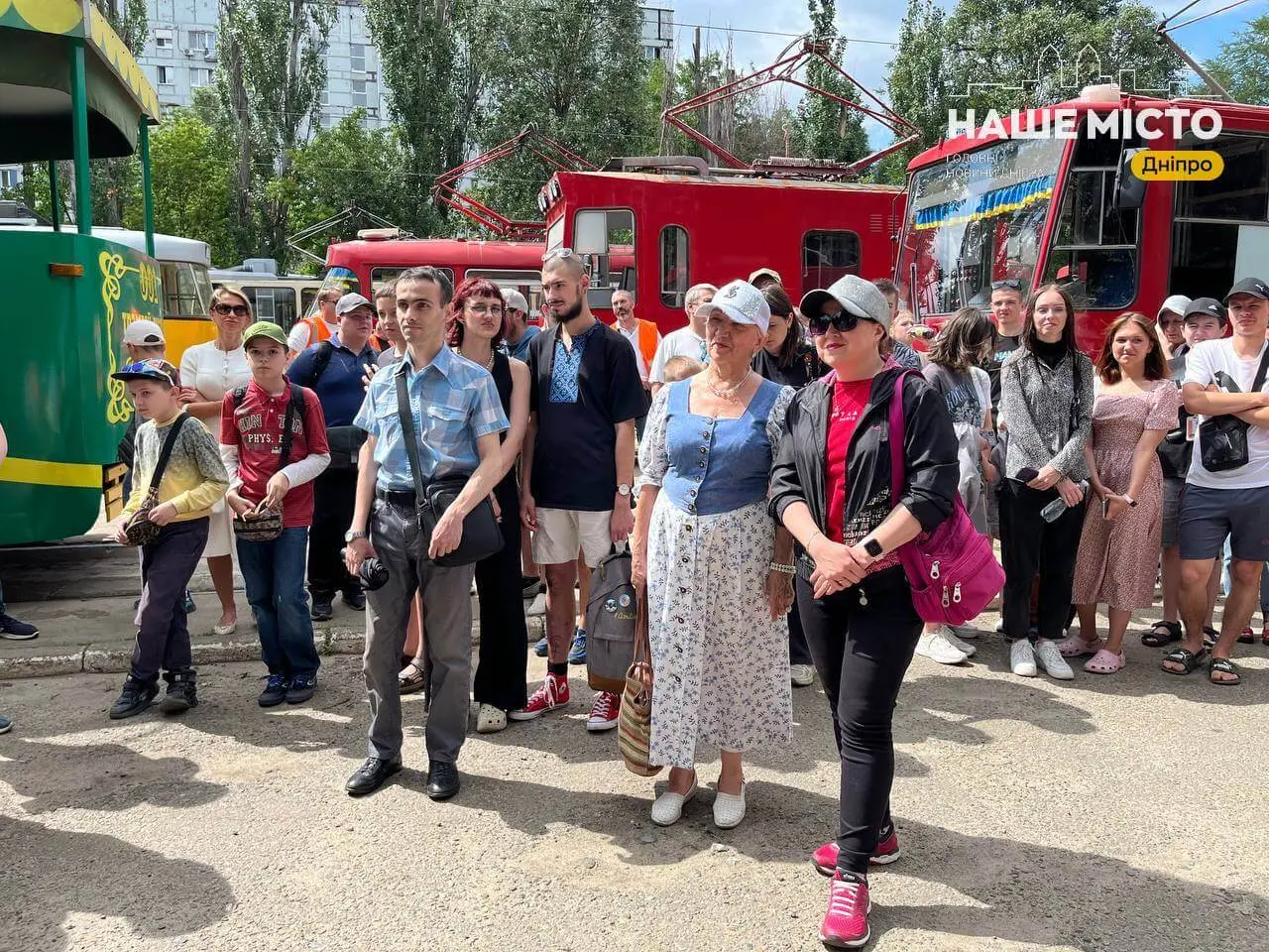 У Дніпрі відбулася унікальна екскурсія, присвячена 128-річній історії електротранспорту міста