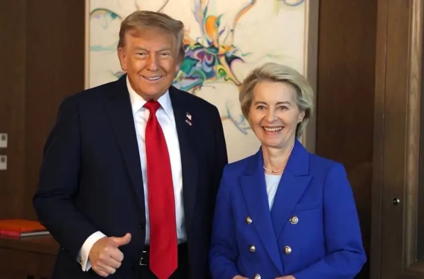 Президентка Єврокомісії розповіла про переговори з Трампом на саміті G7