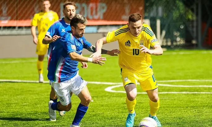 Socca. Сборная Украины в стартовом матче Евро-2025 разгромила Италию. Видео голов и обзор матча