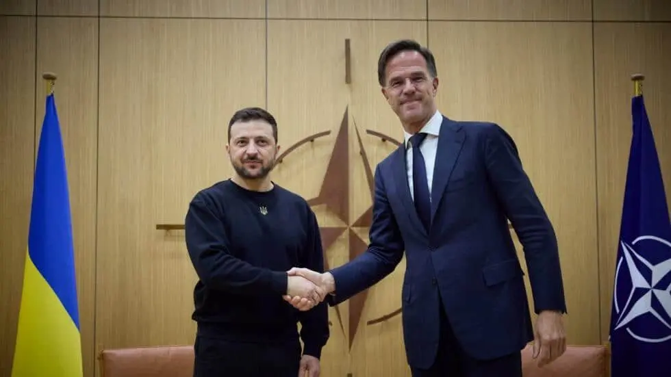 Зеленський поспілкувався із Рютте