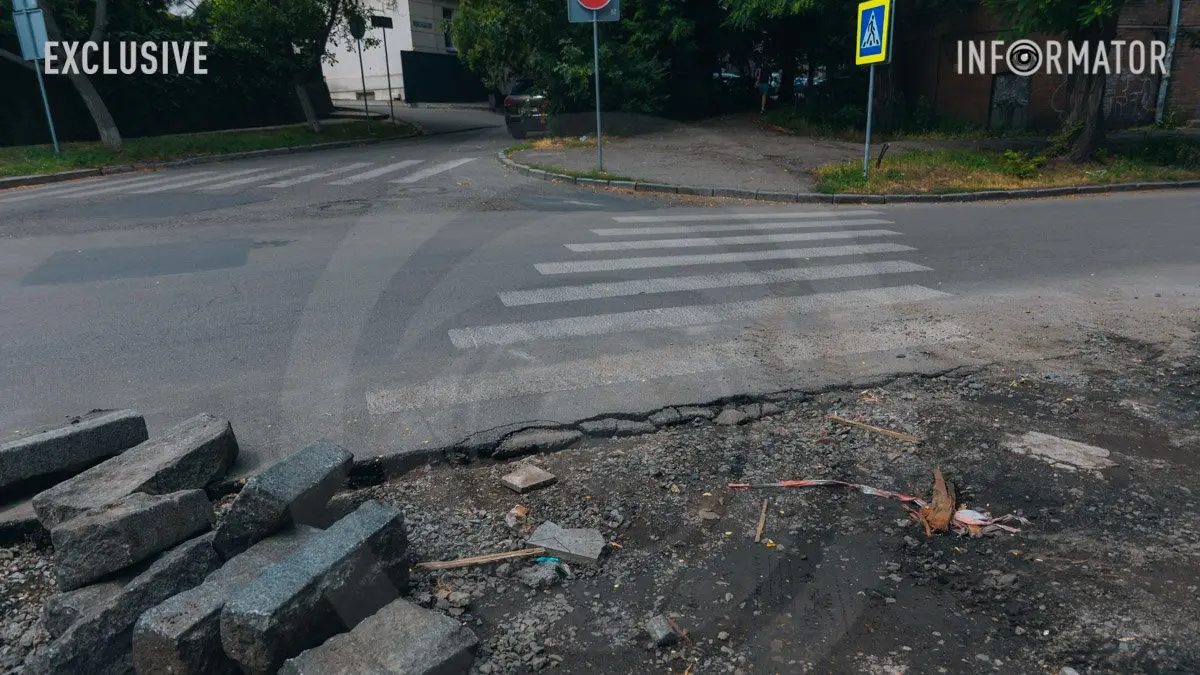 У Дніпрі відремонтували вулицю Магомаєва: є питання до безбар'єрності