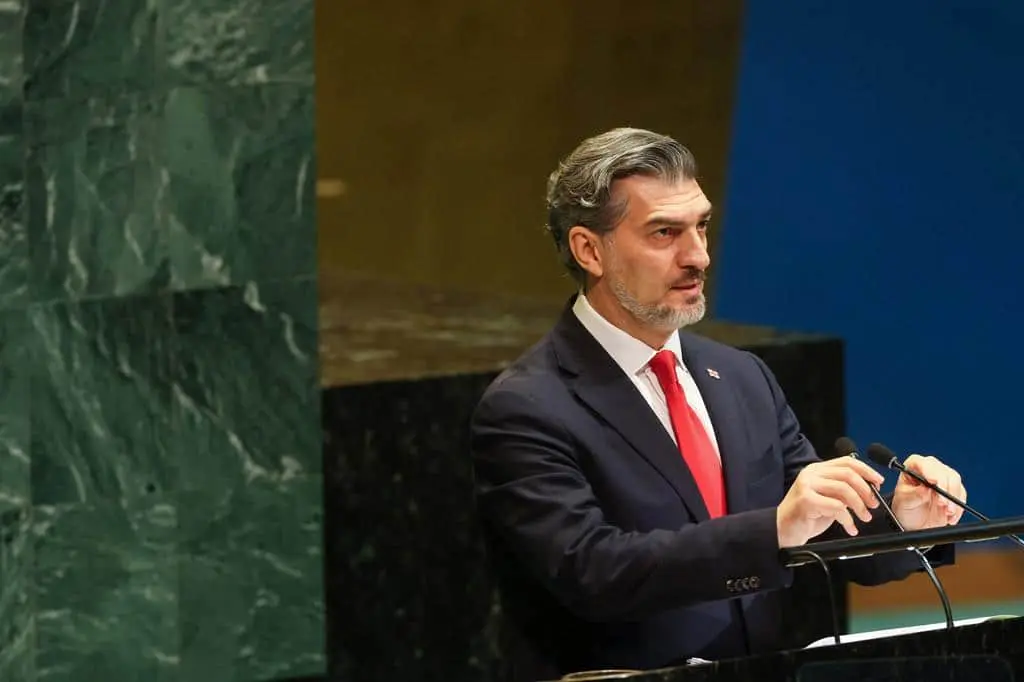"Президент" Грузії в ООН похвалив Трампа і підтримав українців