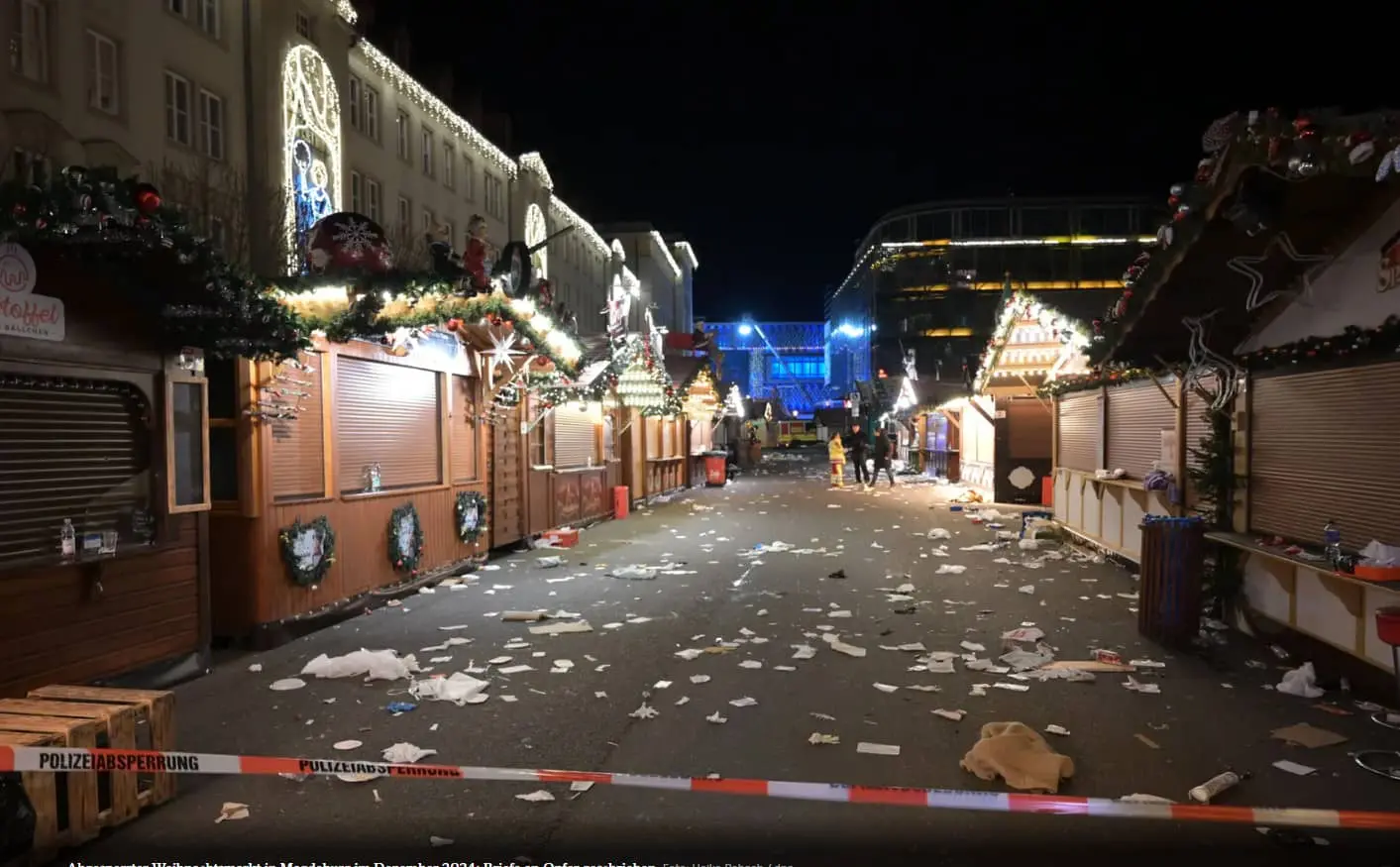 У Німеччині обурені листами постраждалим від нападника, що в'їхав у натовп на ярмарку у Магдебурзі