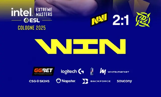 NAVI обыграли команду украинца r1nkle в рамках IEM Cologne 2025