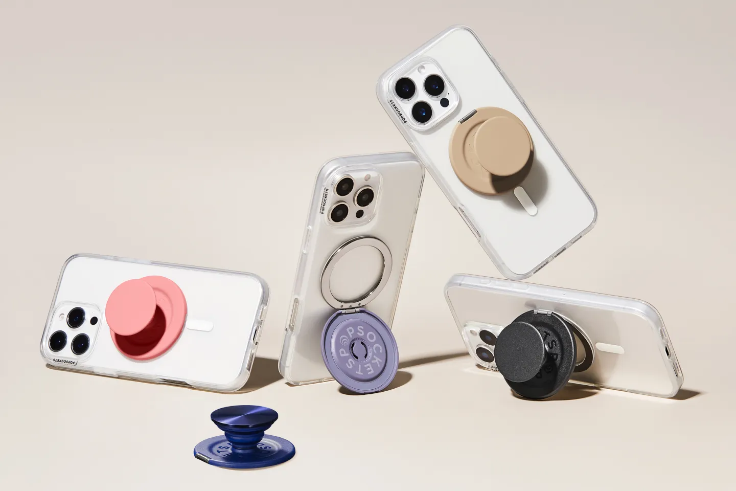 Kick-Out Grip від PopSockets підтримує телефон вертикально