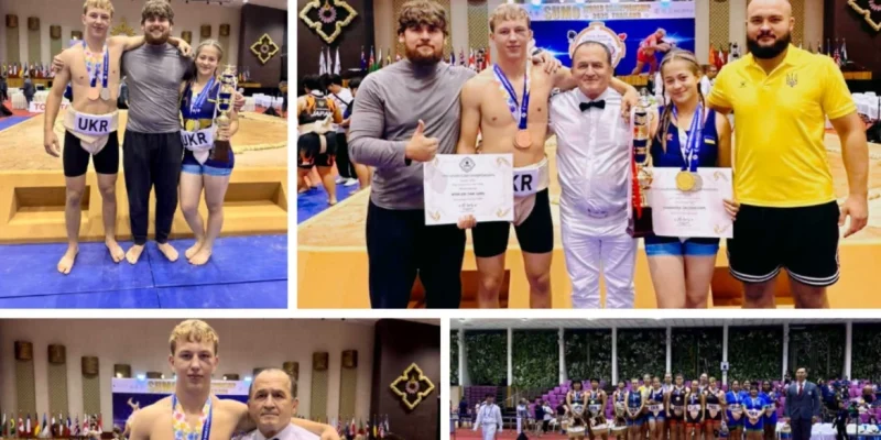 Вінничани вибороли сім медалей на чемпіонаті світу з сумо