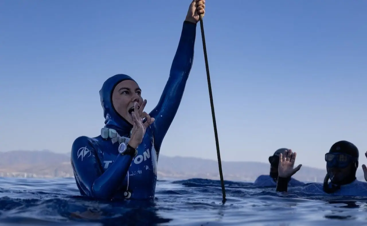Українська фридайверка Катерина Садурська вдруге за місяць стала чемпіонкою світу