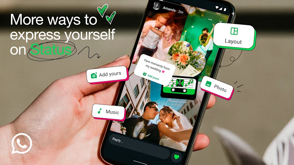 WhatsApp представляє нові інструменти для оновлення статусів