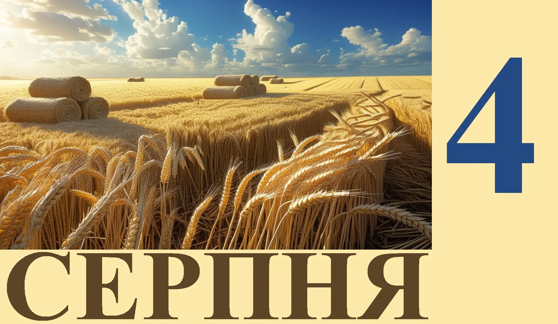 Сьогодні 4 серпня: яке свято та день в історії