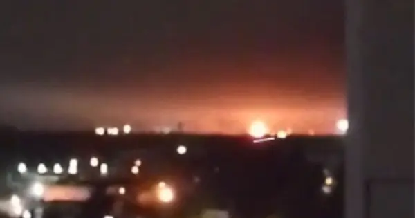 Дрони вдруге за місяць атакували Кірішський НПЗ у Ленінградській області