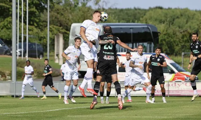 Зато с удалением Тымчика. Динамо - Корвинул 0:0. Видеообзор товарищеского матча