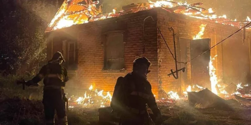 Горіли будинки в Глуховецькій громаді та у Вінницьких Хуторах