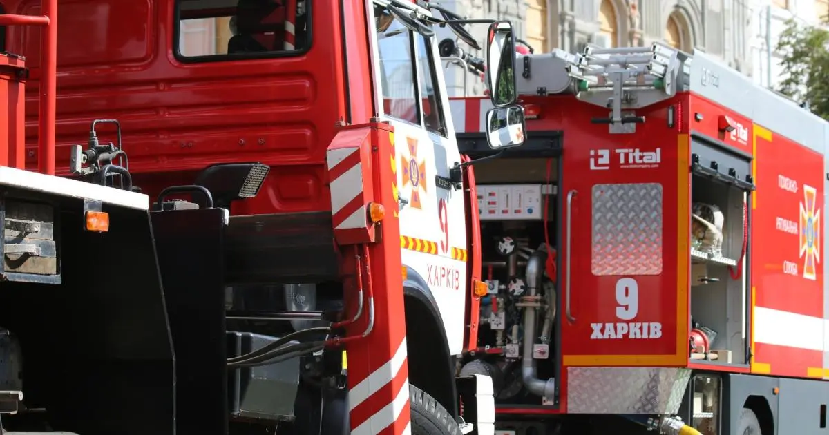 У Харкові під час пожежі врятували чоловіка