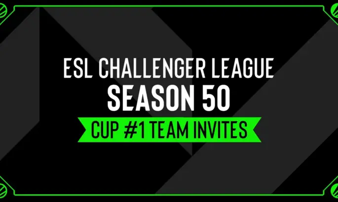 Команда Зинченко по CS2 получила приглашение на ESL Challenger League S50 EU Cup #1