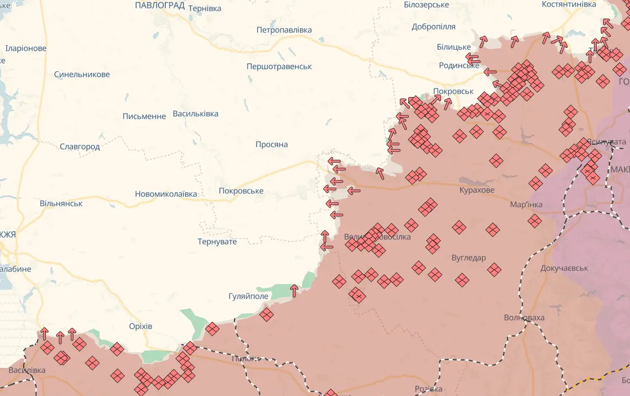 Протягом минулої доби зафіксовано 172 боєзіткнення, – Генштаб ЗСУ