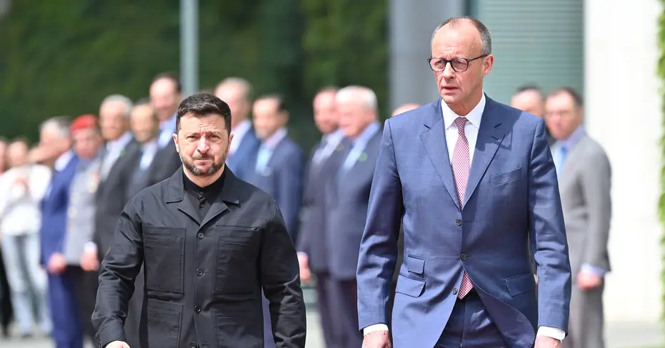 Змінив стиль? Зеленський у Берліні з'явився у незвичному блейзері