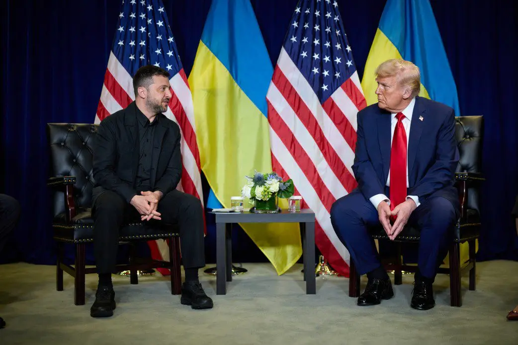 Президент Зеленський зустрівся у Нью-Йорку з президентом Трампом