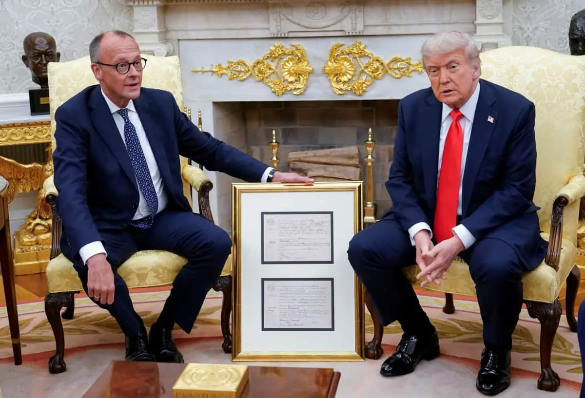 Мерц розповів про підготовку візиту Трампа до Німеччини