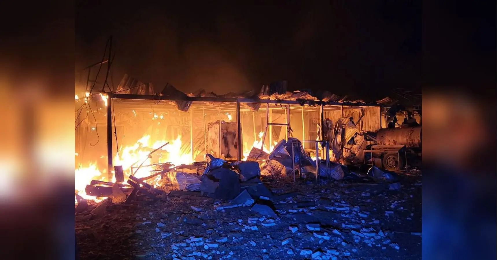 Внаслідок удару по Татарбунарам пошкоджені будівлі п&#39;яти баз відпочинку (фото)