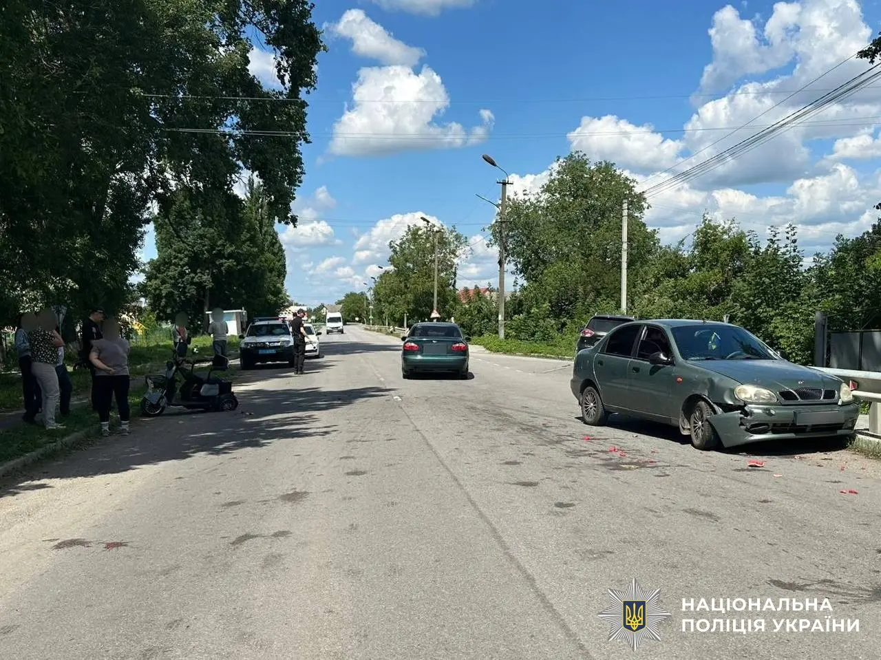 На Вінниччині внаслідок ДТП до лікарні потрапили велосипедисти
