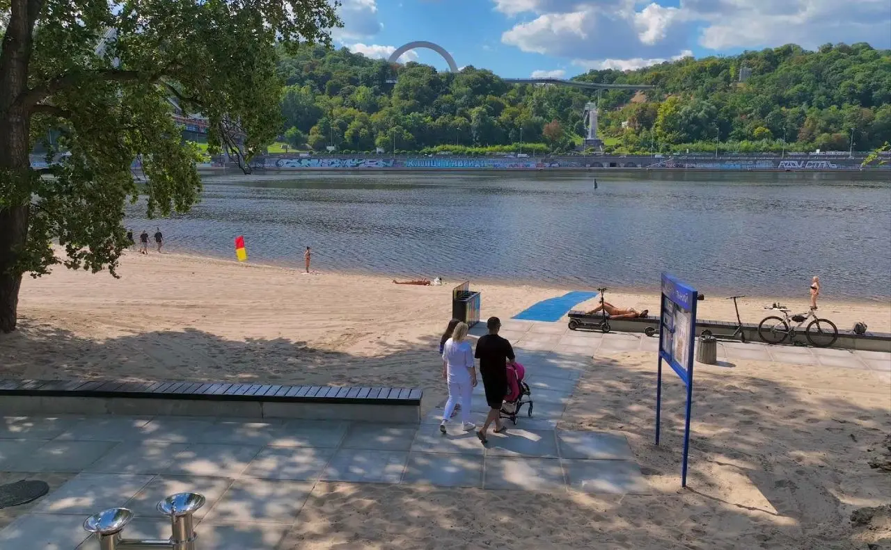 Назвали пляжі у Києві, де якість води безпечна для купання