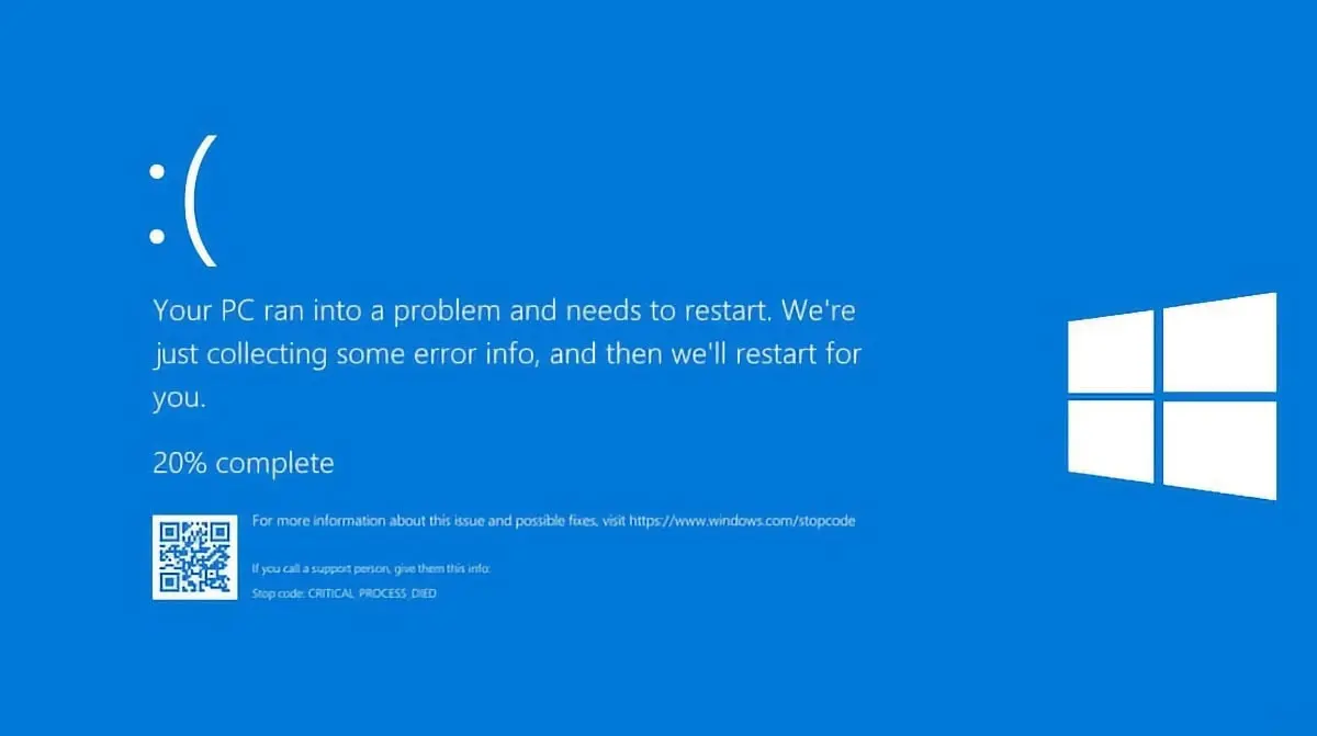 Microsoft відмовляється від легендарного "синього екрана смерті" у Windows