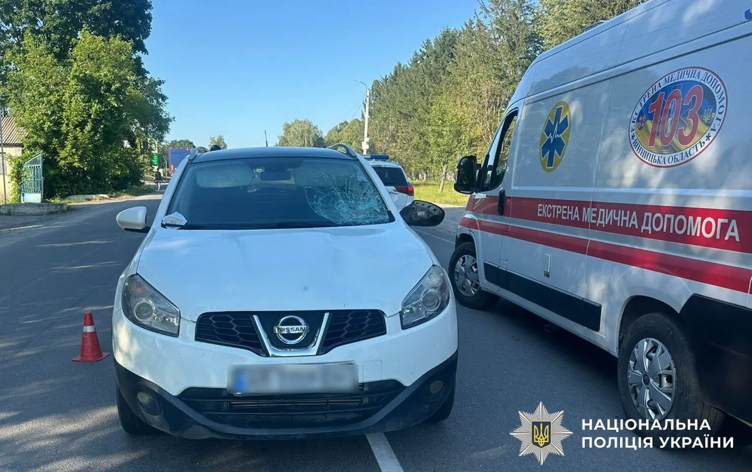 Внаслідок двох аварій на Вінниччині загинули велосипедистка та мотоцикліст