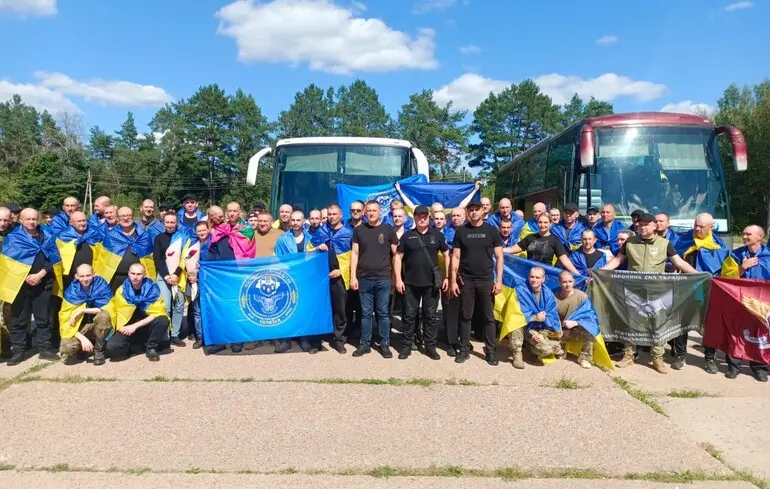 Відбувся обмін полоненими. Дехто зі звільнених перебував у полоні з 2014 року