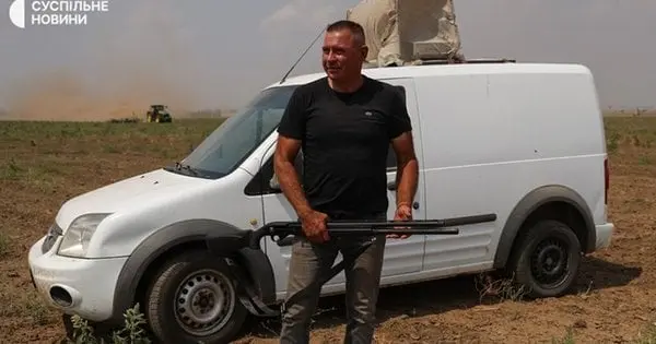 На Херсонщині російський дрон вбив відомого фермера під час польових робіт