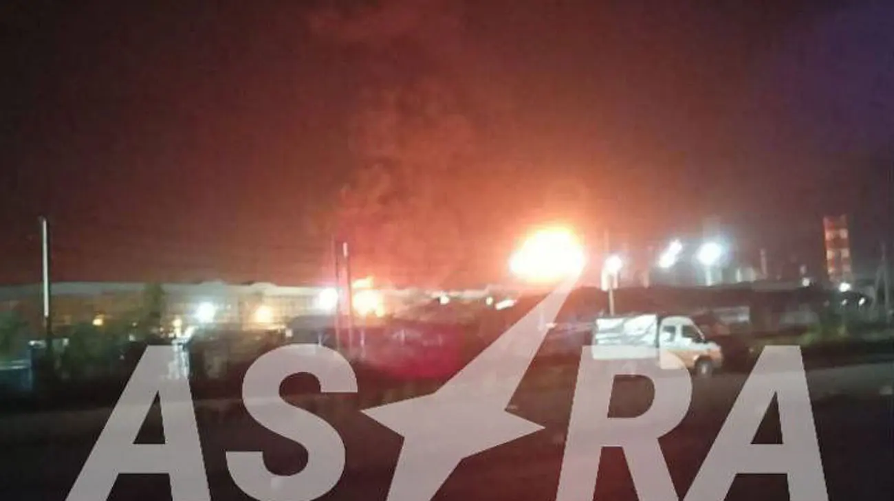 Атака безпілотників на Росію: пожежі та перебої з електропостачанням