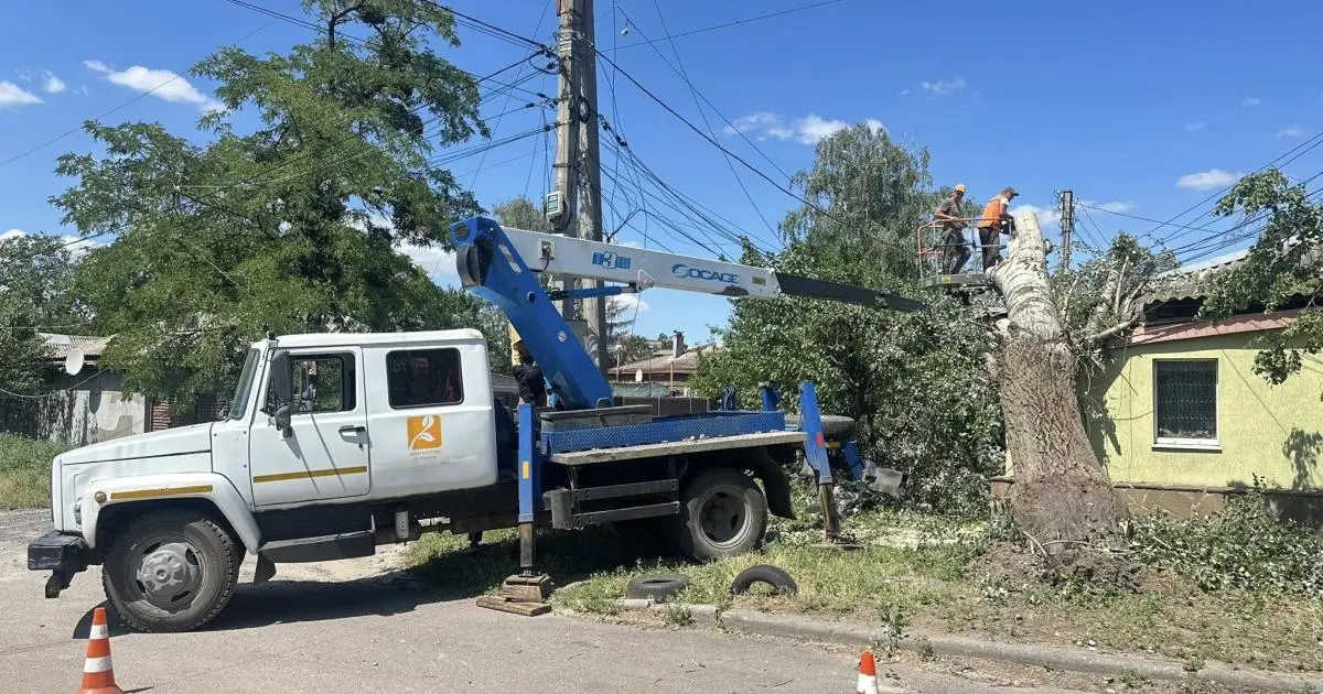 Наслідки негоди: коли у Харкові повернуть світло усім споживачам