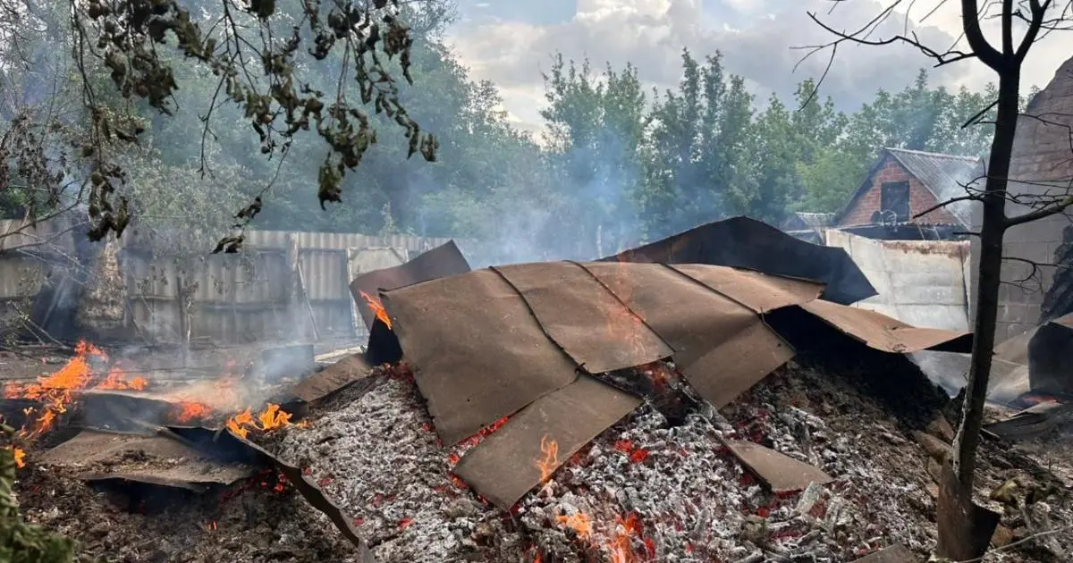 Мешканець Харківщини отримав опіки через російський обстріл