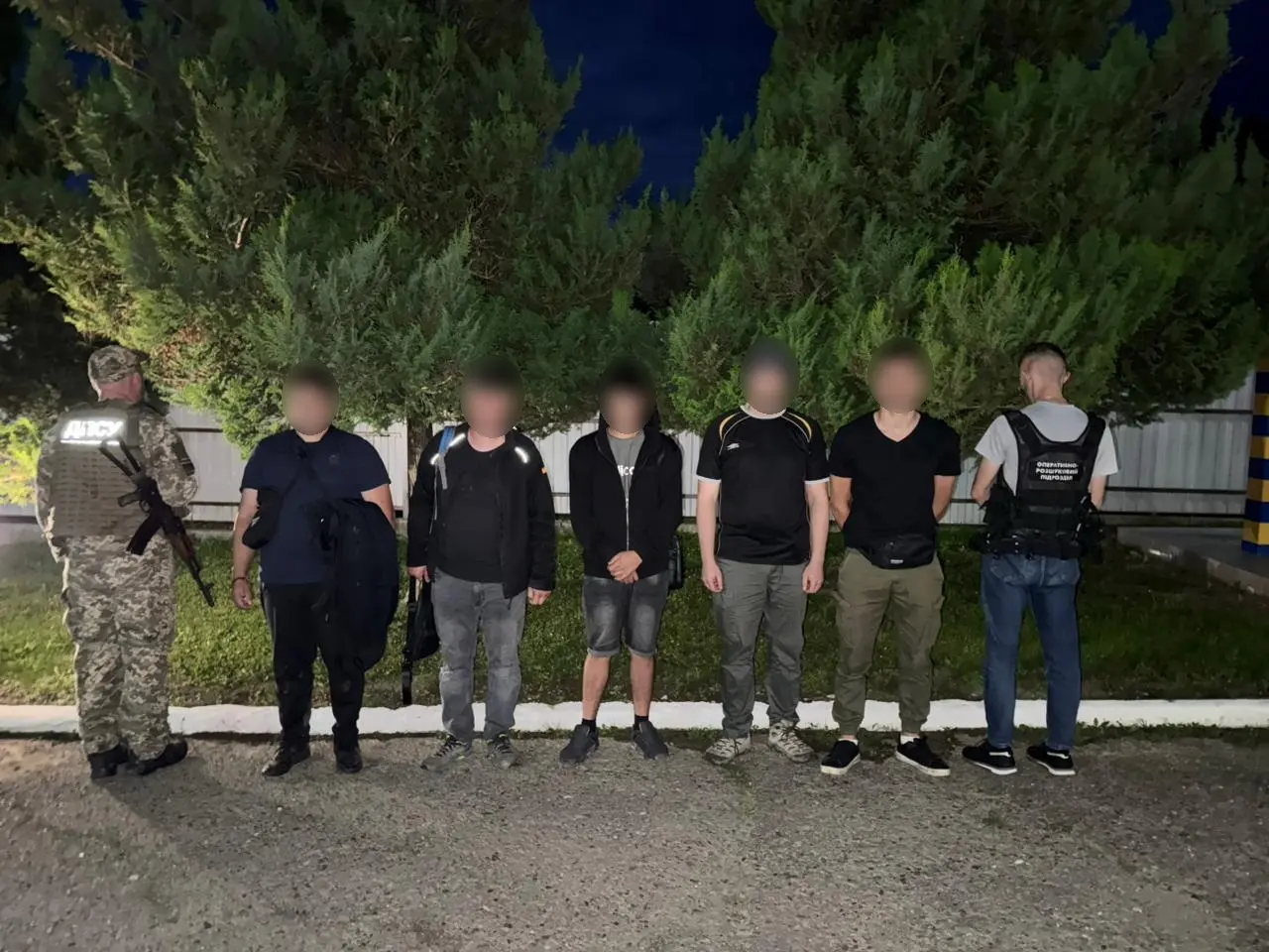Затримано групу порушників кордону на Західному рубежі України