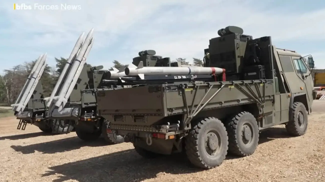 Повітряні сили показали, як ЗРК Raven збиває цілі РФ британськими ракетами