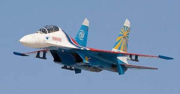 ГУР повідомило про знищення винищувача Су-27УБ на російському аеродромі