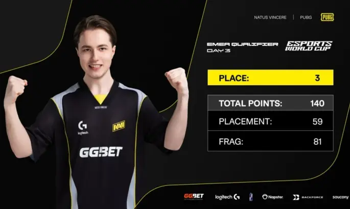 NAVI прошли на чемпионат мира по PUBG