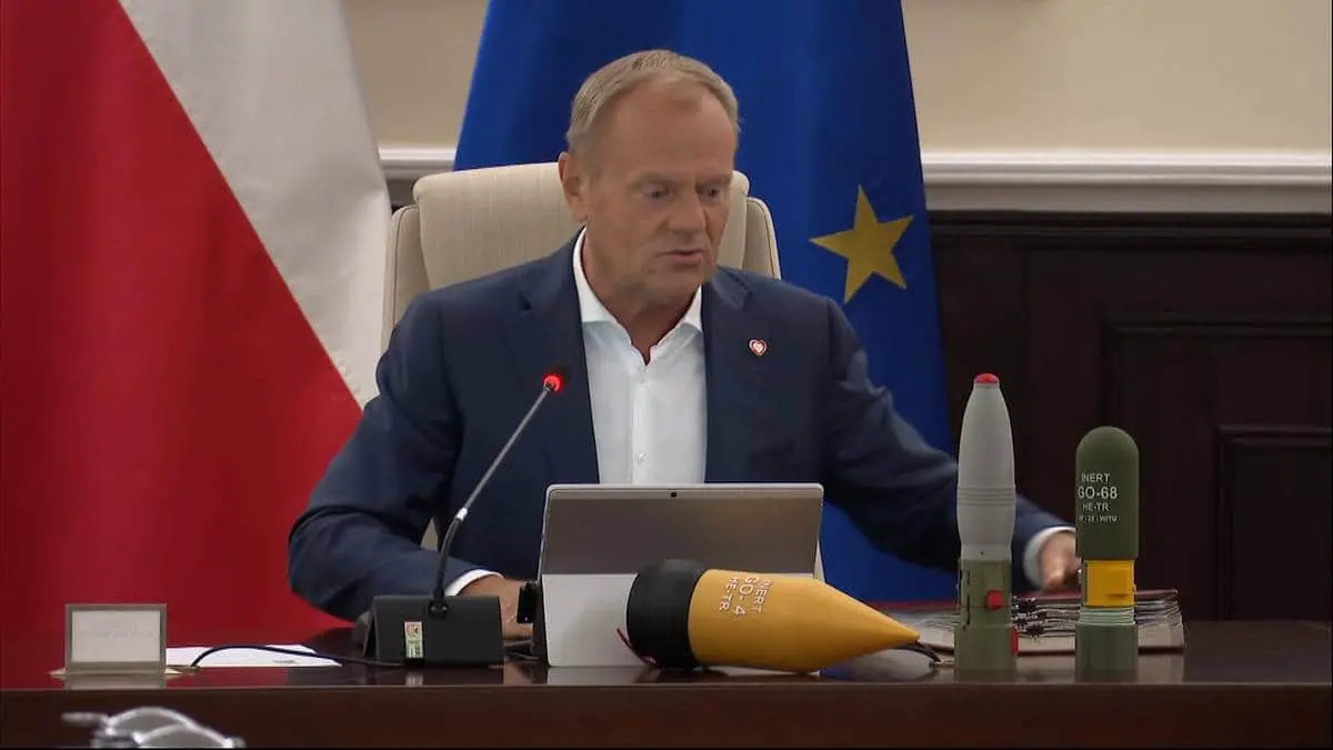 Туск обіцяє "безжальні" дії проти тих, хто дестабілізує Польщу на замовлення РФ