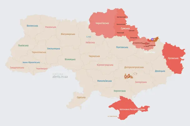 Уночі 16 серпня ворожі дрони атакували Україну