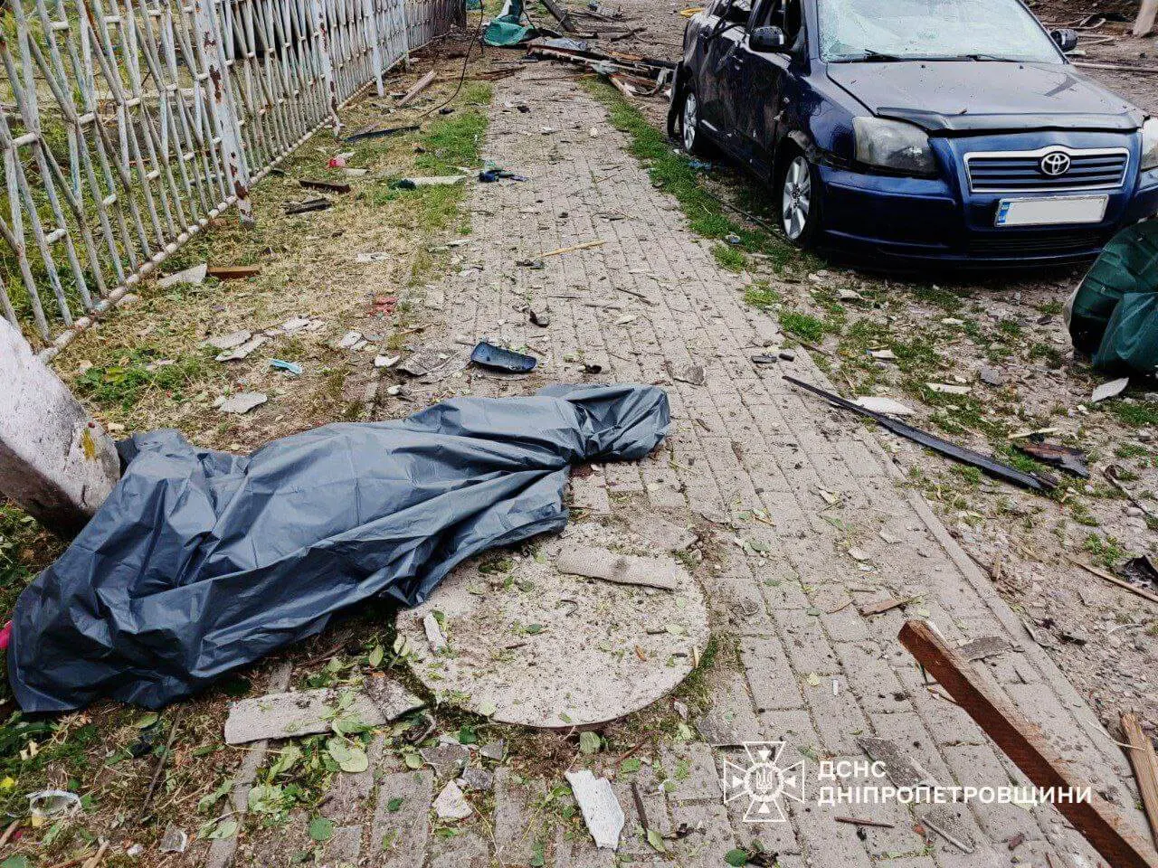 Шахедна атака на Кам’янський район 18 липня: двоє загиблих, восьмеро поранених