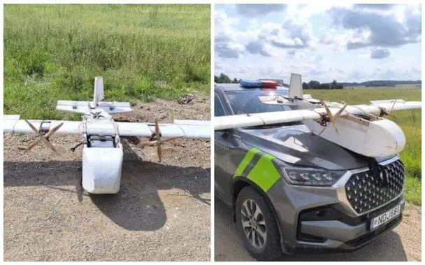 У Литві збили дрон, який залетів з Білорусі (фото)