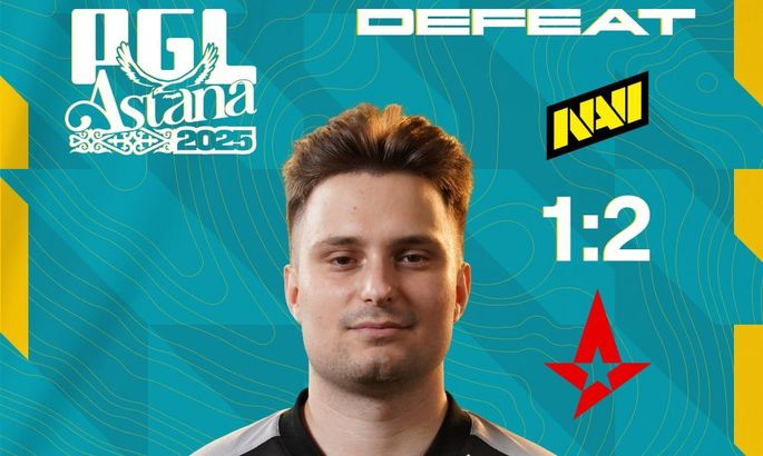 NAVI вылетели в четвертьфинале PGL Astana 2025