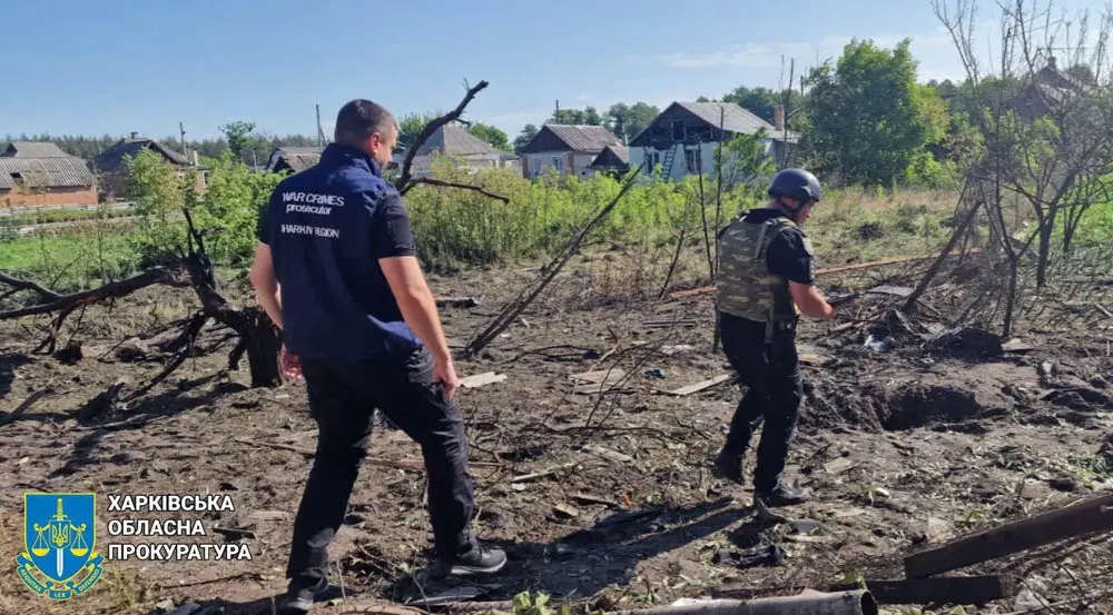 Удари ворожих БпЛА по Ізюму: постраждали двоє людей, серед яких дитина