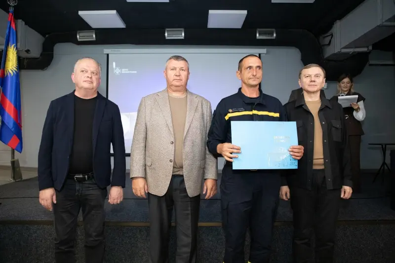 На Вінниччині відзначили рятівників з нагоди їхнього професійного дня